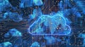 Secure Cloud Computing on Digital Circuit Pattern