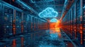 Secure Cloud Computing Platform for Reliable Data Storage, Virtualization, and Scalability with Internet Network and Bac