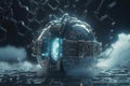 Secure Cloud Storage with Stunning Sci-fi Visuals in 8k Quality