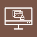 Secure Code Royalty Free Stock Photo