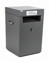 Secure Confidential Waste Bin for Document Disposal Royalty Free Stock Photo
