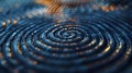 Secure Digital Fingerprint Scanning - The Future of Authentication. Concept Biometric