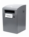 Secure Document Disposal Bin for Confidential Waste Royalty Free Stock Photo