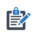 Secure Document Icon