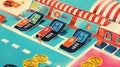Secure e-commerce platform featuring blockchain technology, user making cryptocurrency payment on digital interface