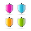 Secure shield vector icon Royalty Free Stock Photo