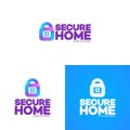 Secure home logo set