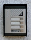 Secure intercom for two way verbal communications