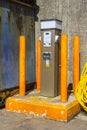 A secure metered power source on the quayside at Ardglass