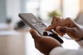Secure Mobile Access Two-Factor Authentication on Smartphone Royalty Free Stock Photo