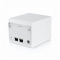 Secure Network Attached Storage NAS Device on White Royalty Free Stock Photo