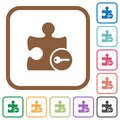 Secure plugin simple icons