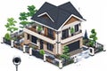 Secure property surveillance integrates camera email alerts with mobile monitoring, offering urgent digital locking and alarm resp