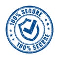 Secure protection vector stamp