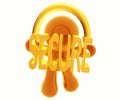 Secure transaction Royalty Free Stock Photo