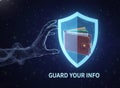 Secure Wallet and Personal Information Protection Royalty Free Stock Photo