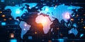 Global Cybersecurity Network Protection Data Security Royalty Free Stock Photo