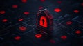 Secure Your Digital World with Cybersecurity: Locks and Icons