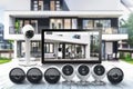 Secure your home with integrated security setups, using Security cameras for operational surveillance planning and time-efficient