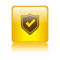 Secured / security icon web button