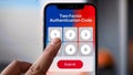 Securing Access: Two-Factor Authentication Process on Smartphone Interface