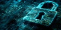 Securing Digital Data with Robust Login Verification to Prevent Cyber Attacks and Breaches. Concept