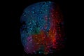 Securing Digital Identity: Abstract cyber security fingerprint, Generative AI