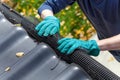 Securing gutters