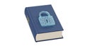 Digital Book Security Royalty Free Stock Photo