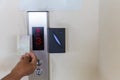 securing lift or elevator access control. elevator access control,