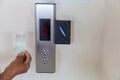 Securing lift or elevator access control. elevator access control,