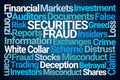 Securities Fraud Word Cloud