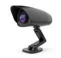 Security black camera surveillance 3D. Safety