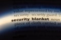 security blanket Royalty Free Stock Photo