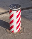 Security Bollard Royalty Free Stock Photo