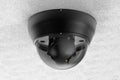 Security camera or cctv camera on ceiling Royalty Free Stock Photo