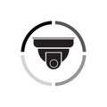 Security camera cctv icon,sign CCTV vector design