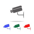 Security camera icon. Elements of cyber security multi colored icons. Premium quality graphic design icon. Simple icon for website