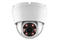 Security camera isolated on white background Royalty Free Stock Photo