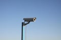 Security camera on stick Royalty Free Stock Photo