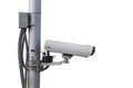 Security camera on a white background