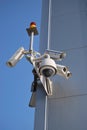 Security cameras Royalty Free Stock Photo