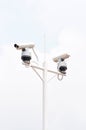 Security cameras Royalty Free Stock Photo