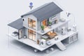 Security cameras adapt animal sensitive technology for light effects management in remote security scenarios, enhancing secure set