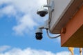 Security Cameras Royalty Free Stock Photo