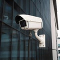 Security CCTV camera or surveillance system Royalty Free Stock Photo