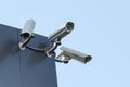 Security cctv cameras Royalty Free Stock Photo