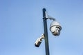 Security cctv cameras Royalty Free Stock Photo