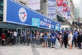 Security Check At A Baseball Game Royalty Free Stock Photo