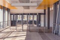 Security checkpoint in the railway station Royalty Free Stock Photo